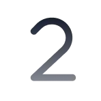 number 2 icon