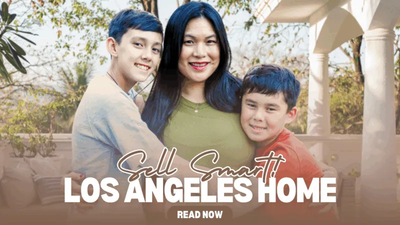 Thumbnail featuring Tricia Watts and her son Joshua on the left, with a split image of a distressed house on the right and overlay text that reads “Sell Fast, Avoid Foreclosure.”