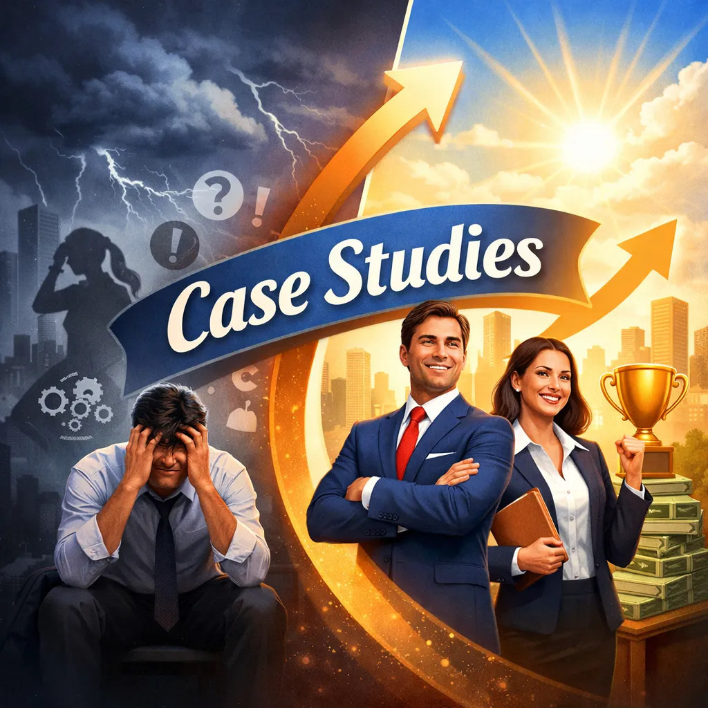 Meet John – one of my clients.