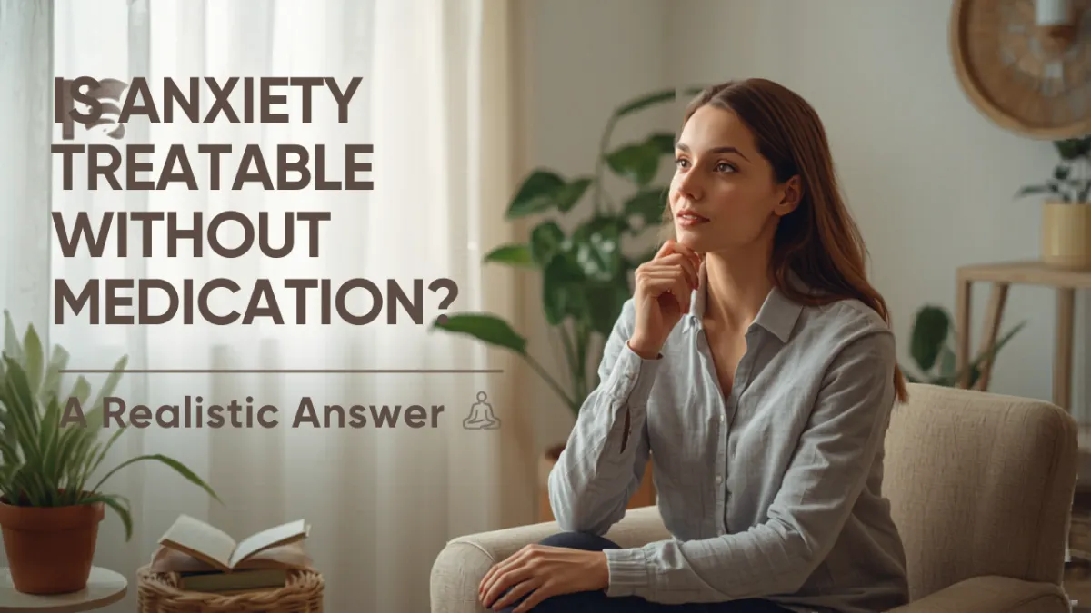 Is Anxiety Treatable Without Medication? A Realistic Answer