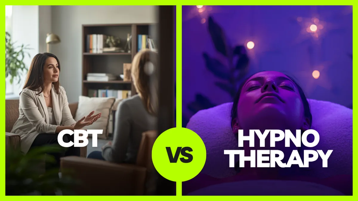 Hypnotherapy vs CBT for Anxiety: What is the Difference and Which Works Faster?
