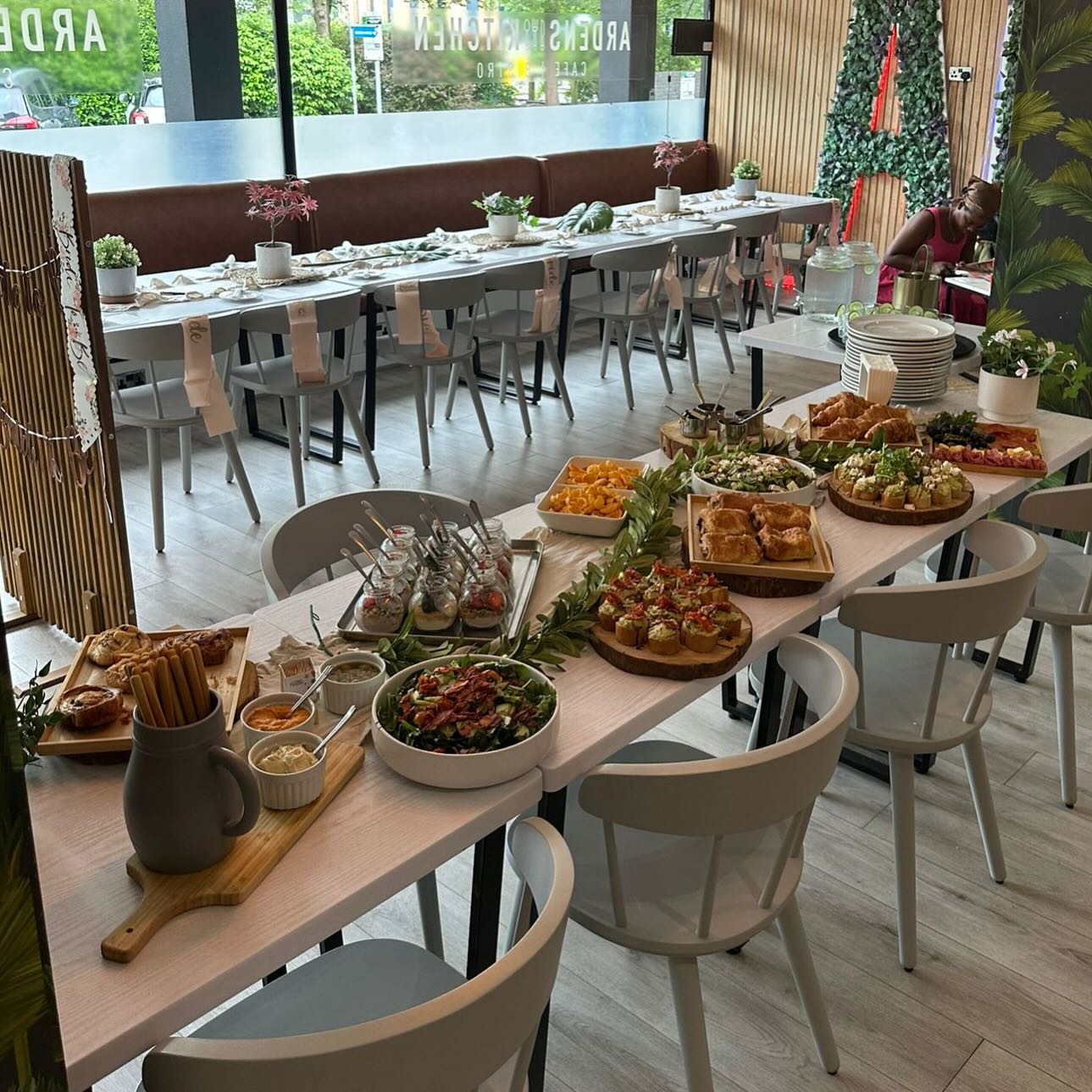 Ardens Kitchen café interior at Dobson House, Regent Farm Road, Gosforth, Newcastle upon Tyne