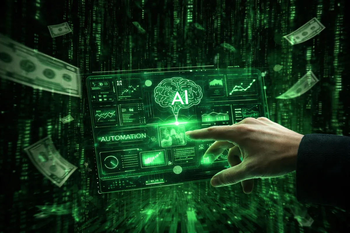 woman placing sticky notes on wall