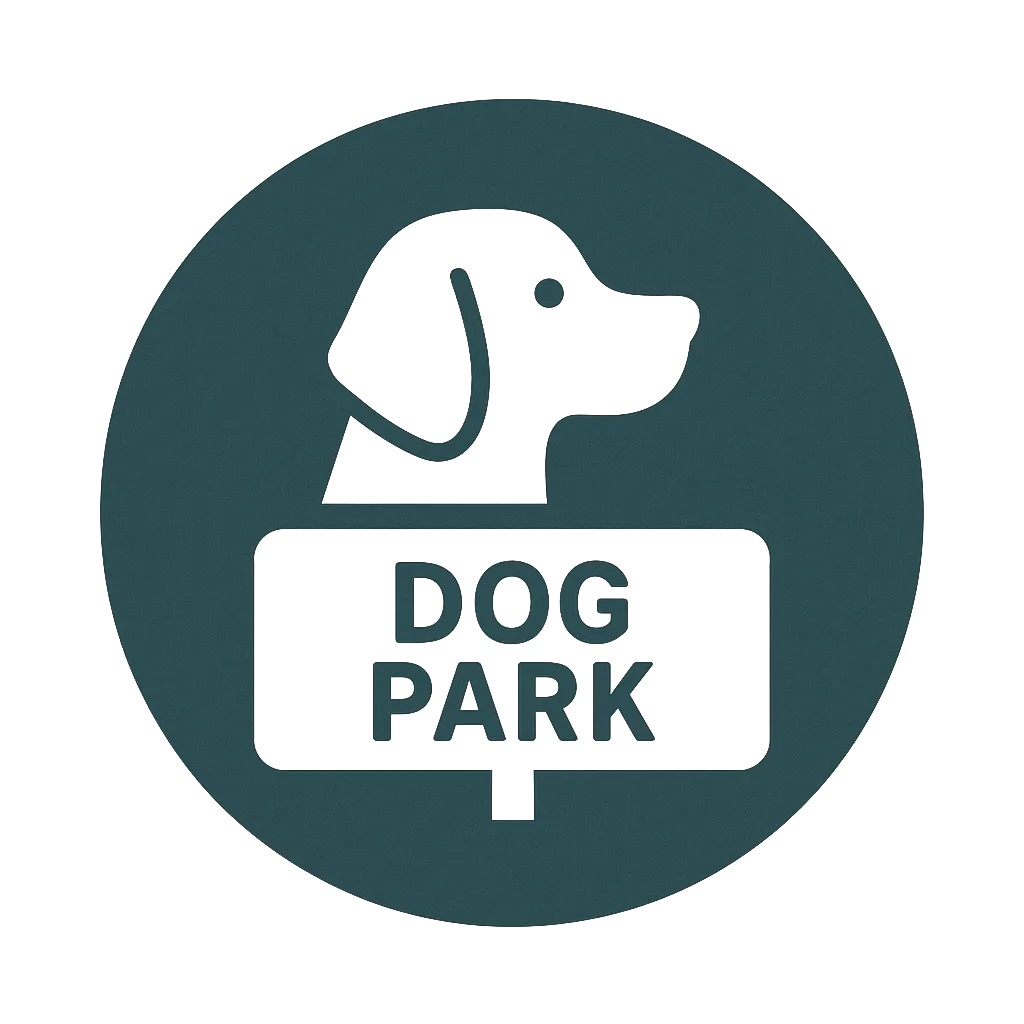 Pets running in the fenced dog park at Possum Kingdom RV Resort