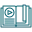 Digital learning icon representing online reading lessons, interactive literacy instruction, and educational resources.