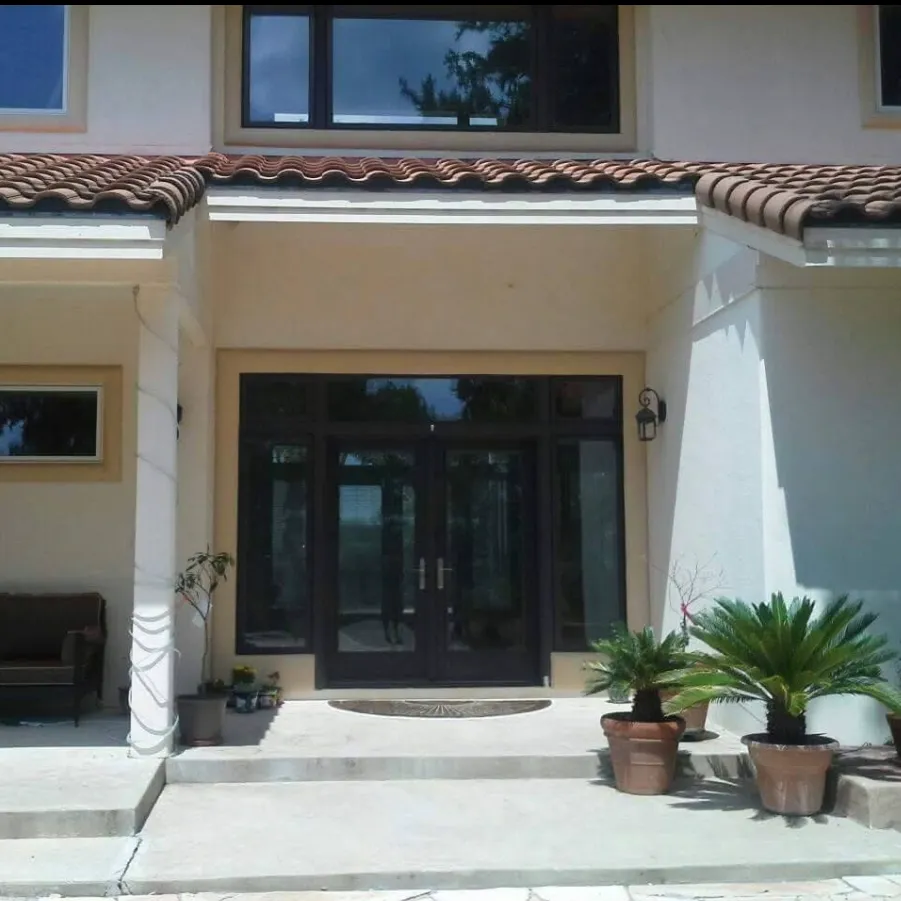 Renovated commercial lobby