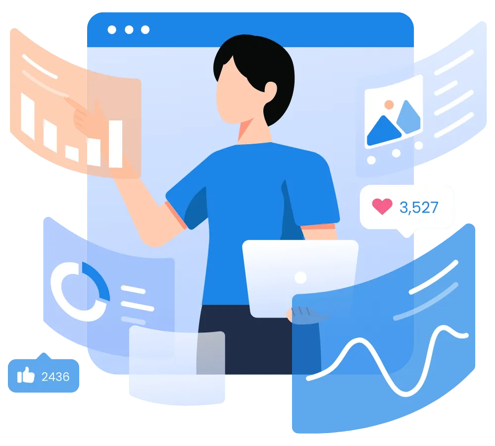 Dashboard del CRM para PYMES