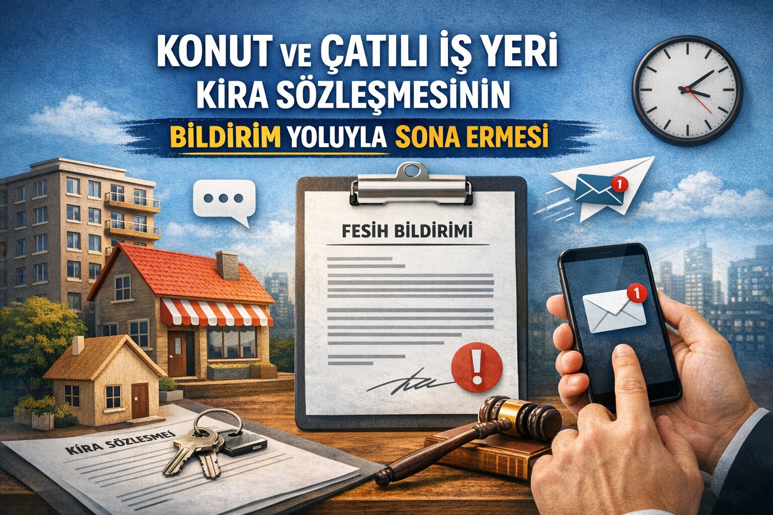 Kira Sözleşmesi Nasıl Feshedilir? (TBK m. 347) Güncel Rehber