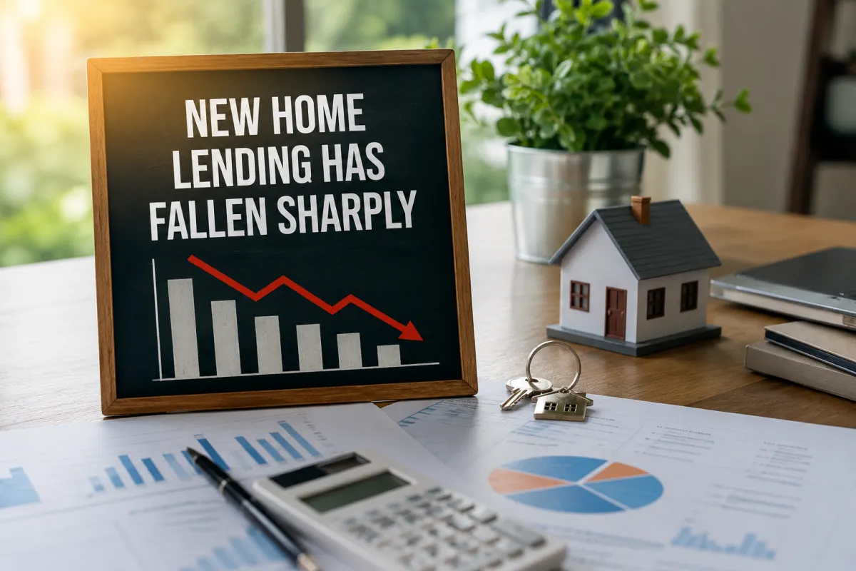 New Home Lending Falls Sharply: What It Means for Australian Property Buyers