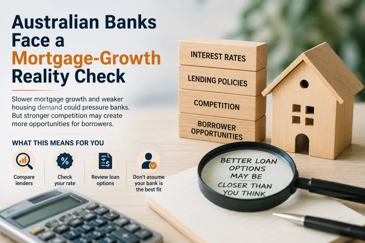 Australian Banks Face a Mortgage-Growth Reality Check: What It Means for Borrowers