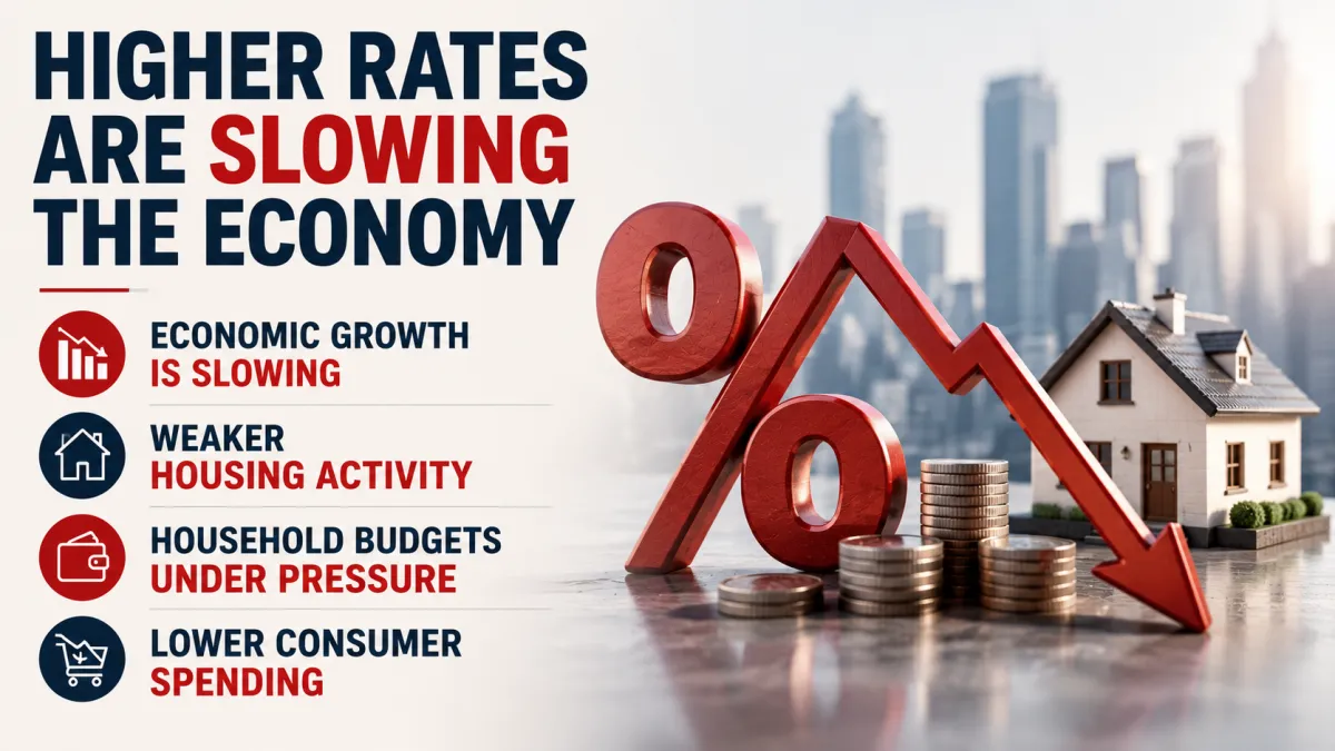 Higher Interest Rates Are Slowing the Australian Economy