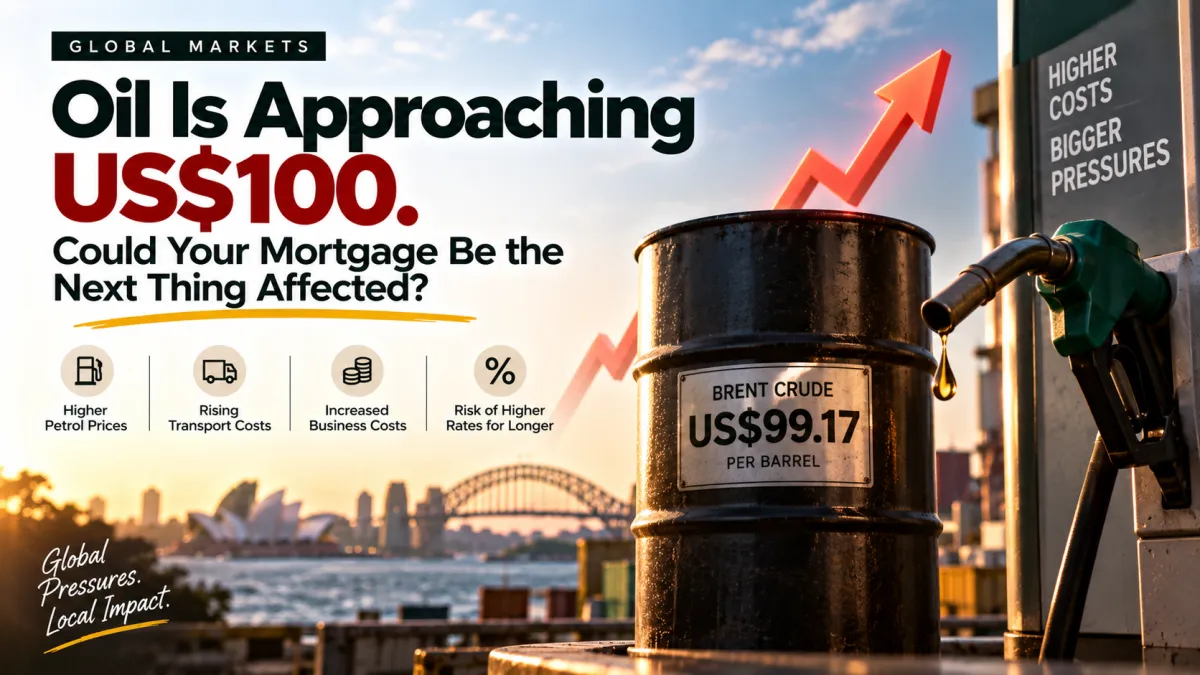 Oil Above US$100: What It Could Mean for Australian Mortgage Rates