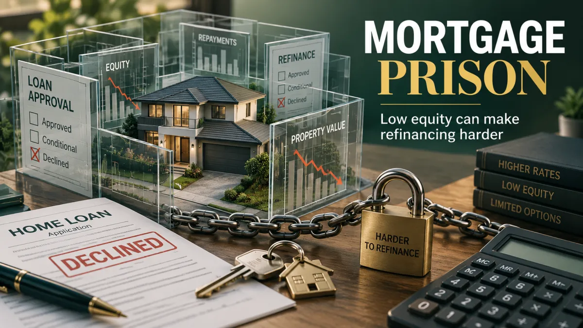 Mortgage Prison: Why Falling Home Prices Can Make Refinancing Harder