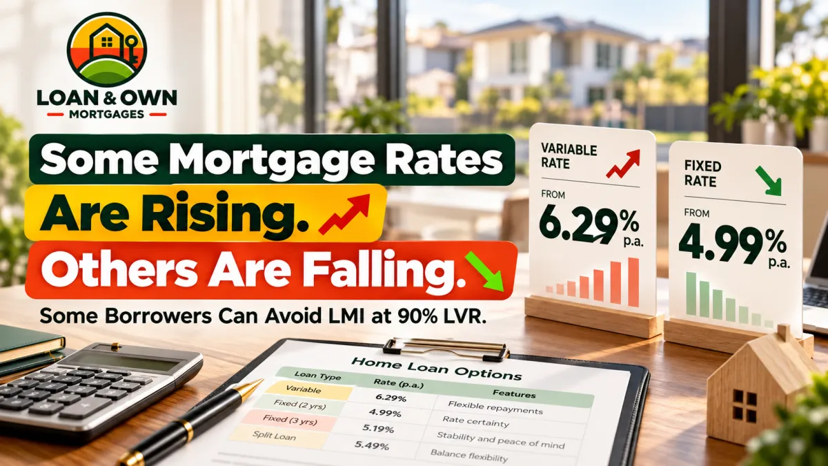 Mortgage Rates Are Moving in Opposite Directions Before the RBA Decision