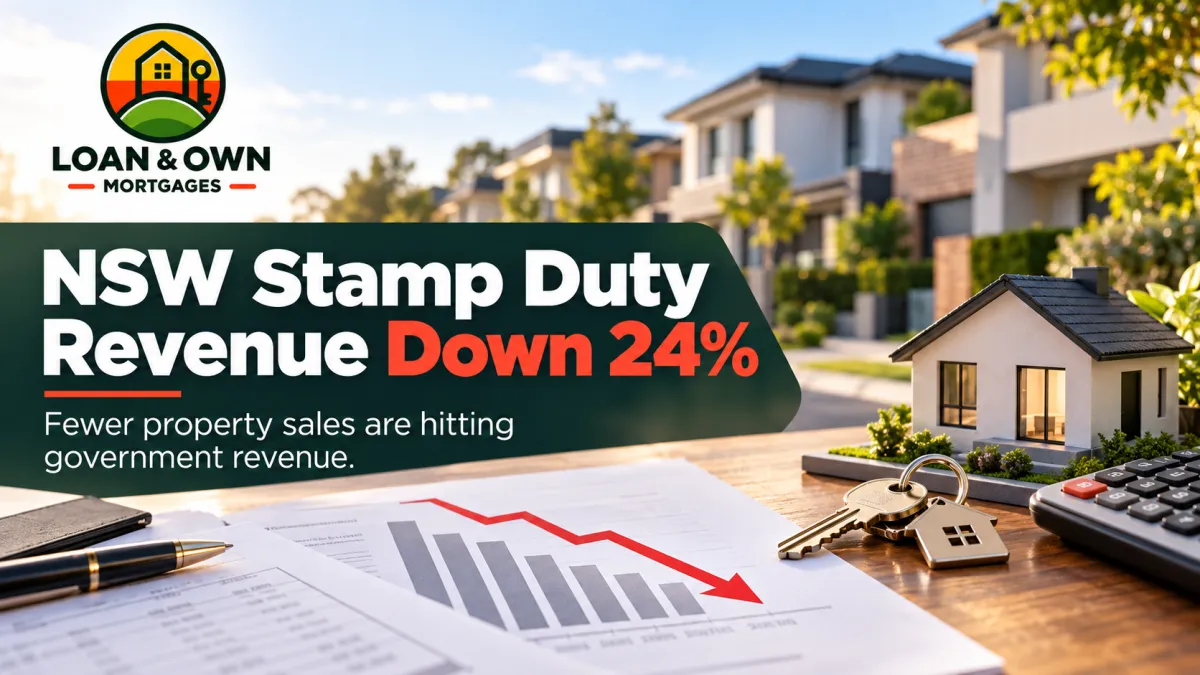 NSW Stamp Duty Revenue Falls 24% as Sydney’s Housing Slowdown Hits State Finances