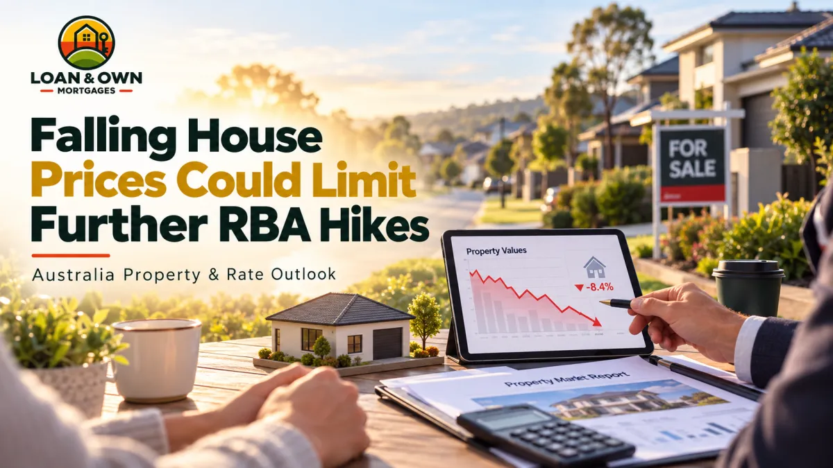 Could Falling House Prices Limit Further RBA Rate Hikes?