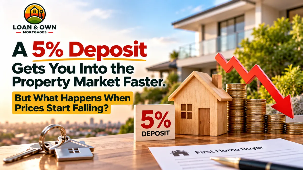 5% Deposit Home Loans: What Falling Prices Mean for First-Home Buyers