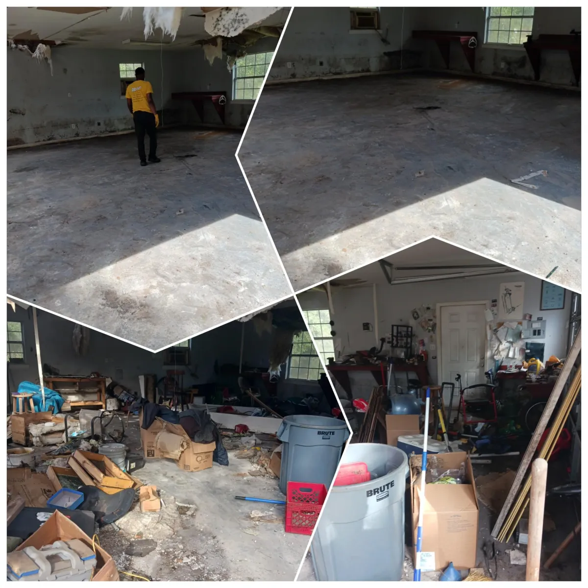 property cleanout before and after 