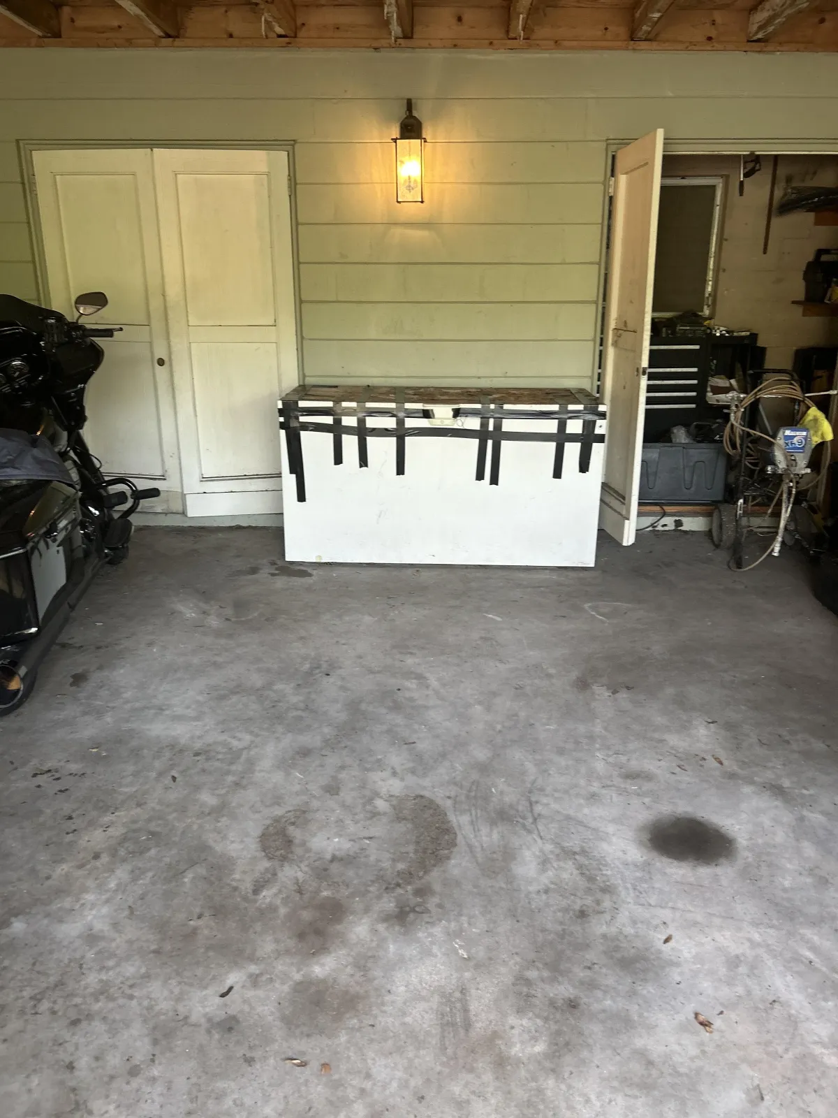medium sized deep freezer