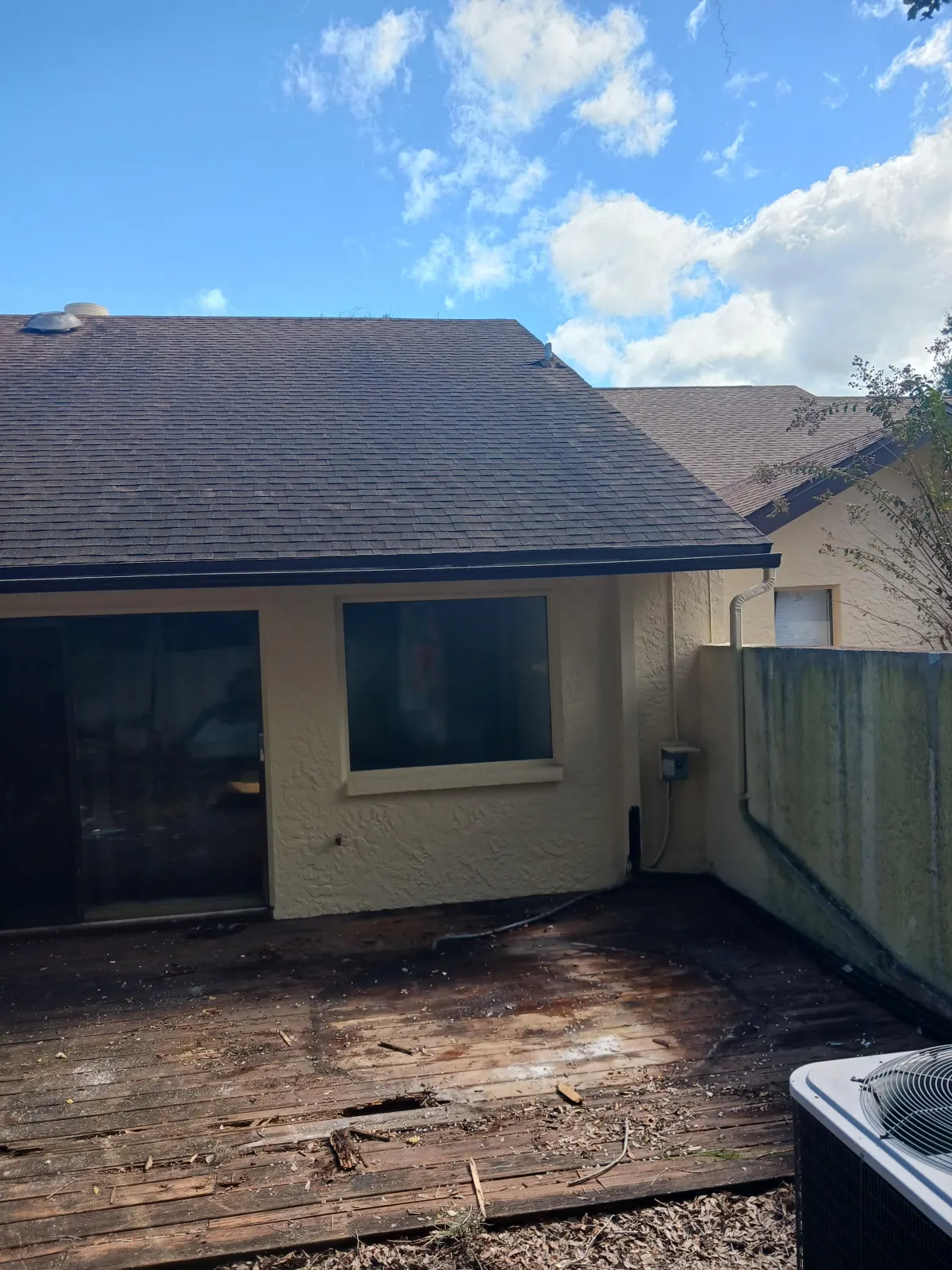 hot tub removed