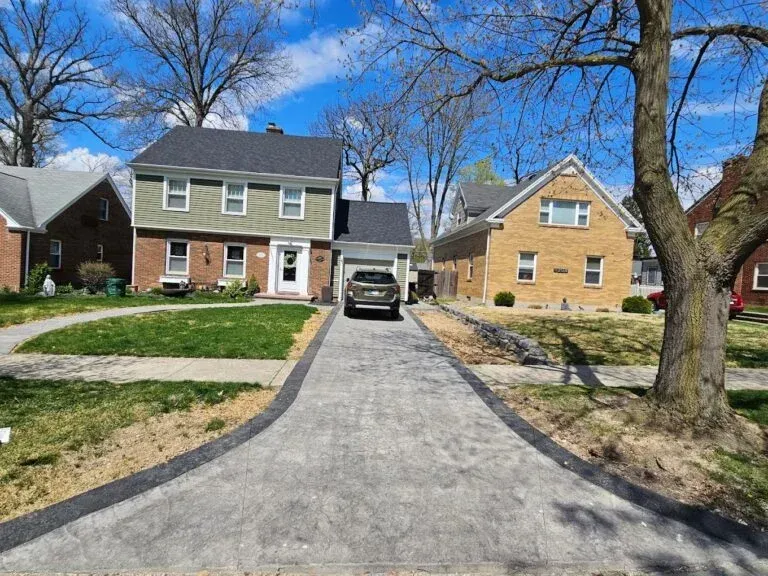 Fort Wayne Concrete builds and installs Driveway