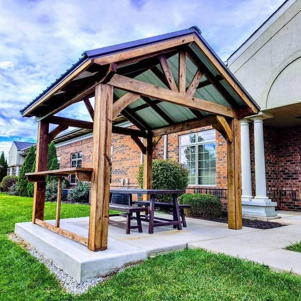 Fort Wayne Concrete builds and installs Patio