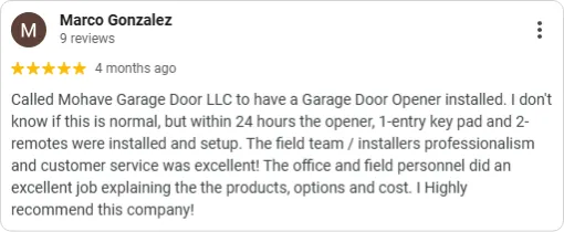 garage door sales near me