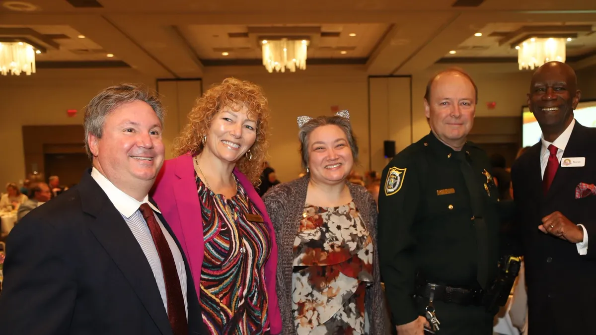 Erik Swenk at the Seminole County Prayer Breakfast community event