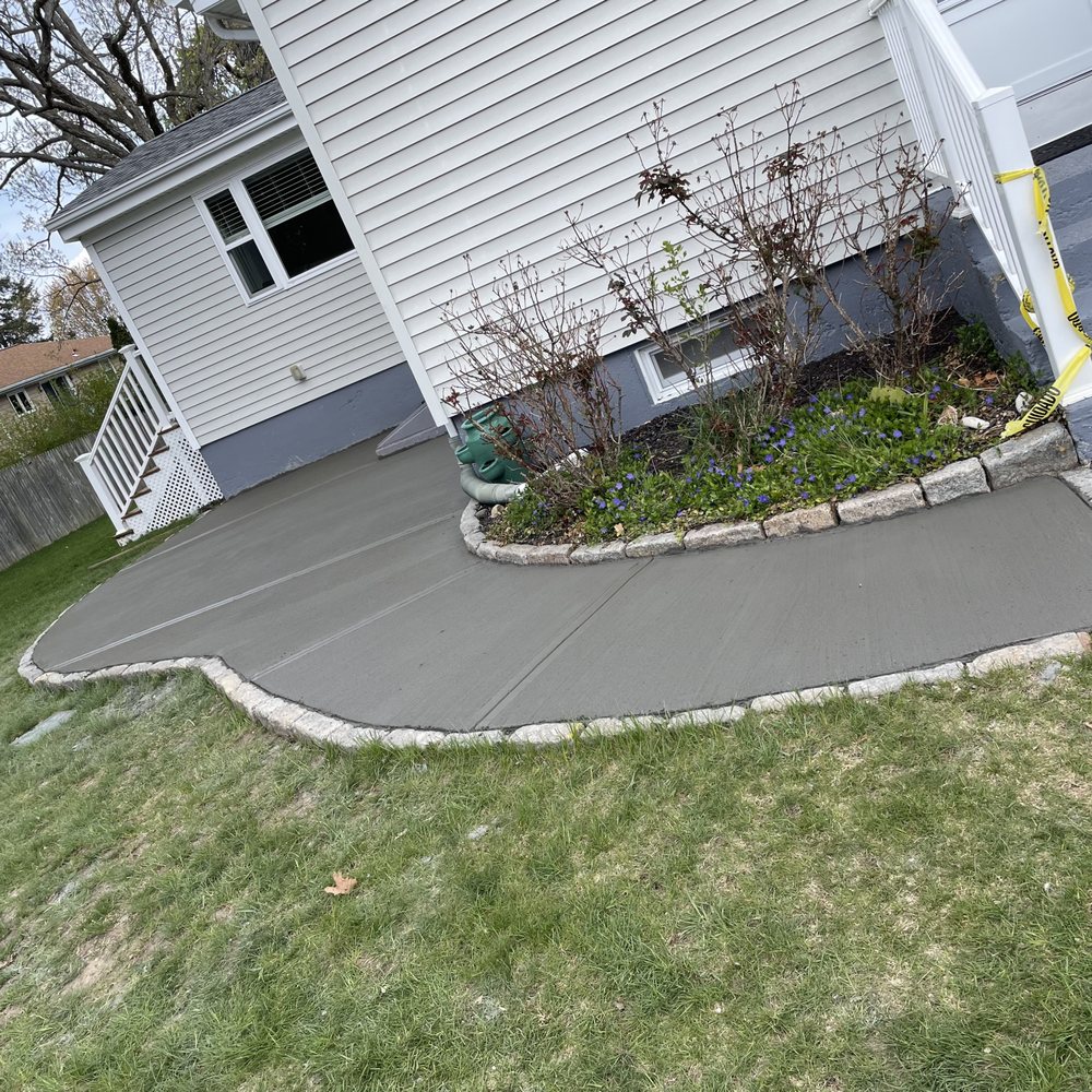 Fall River Concrete builds and installs Pathway
