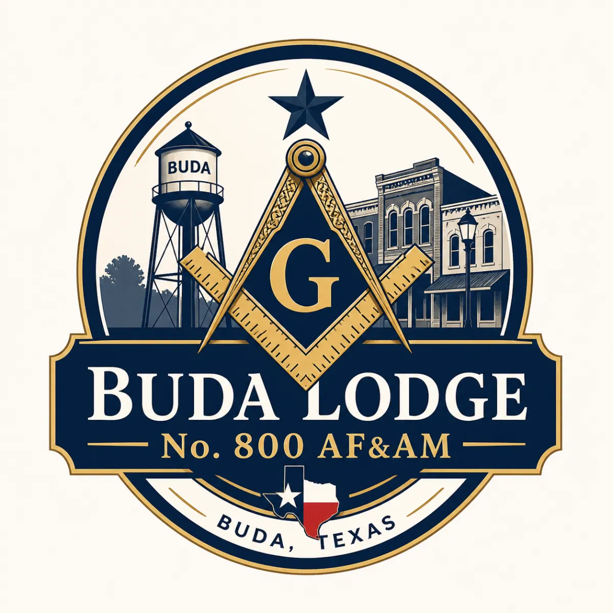 Buda Lodge #800 Logo