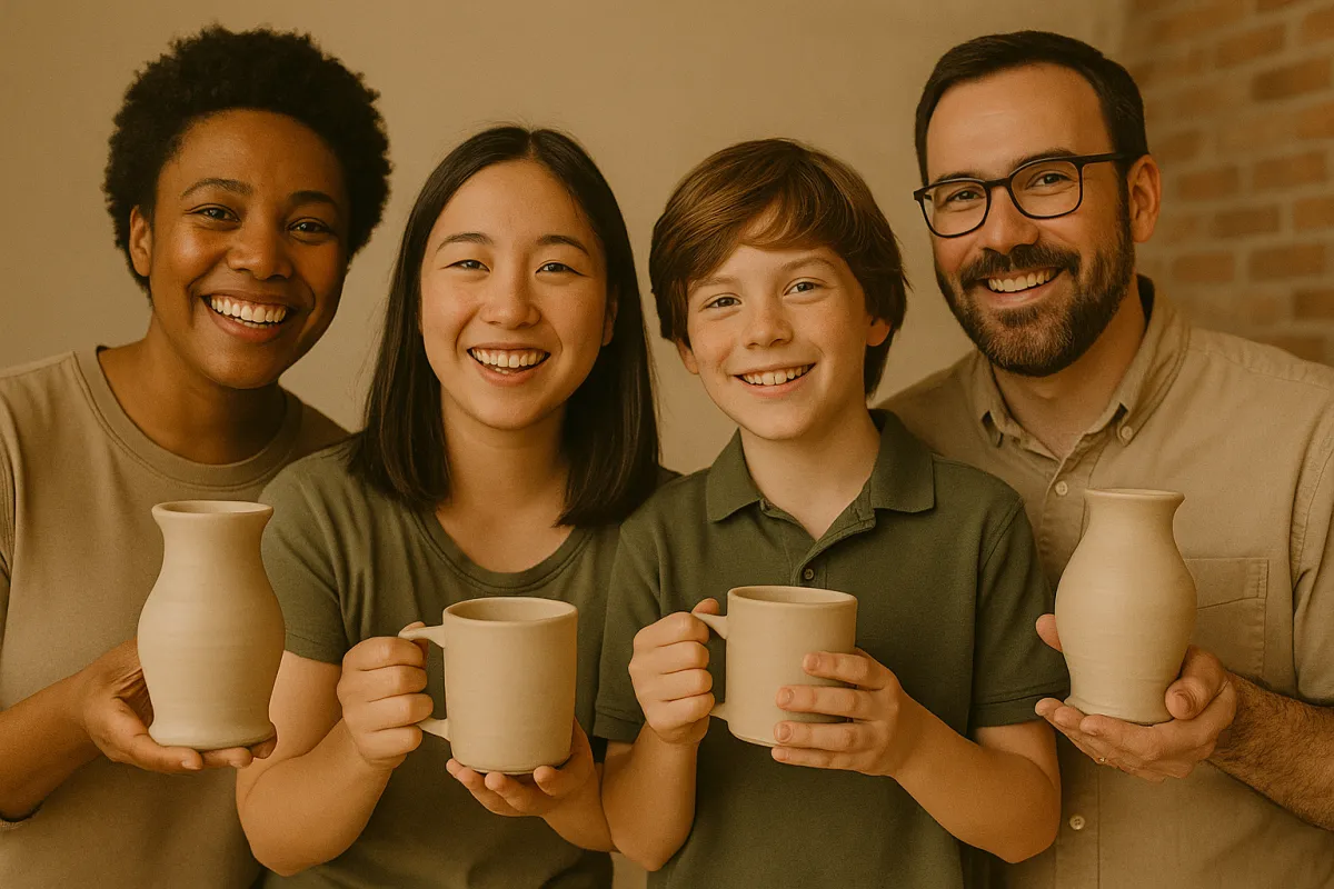 person holding round white ceramic plate