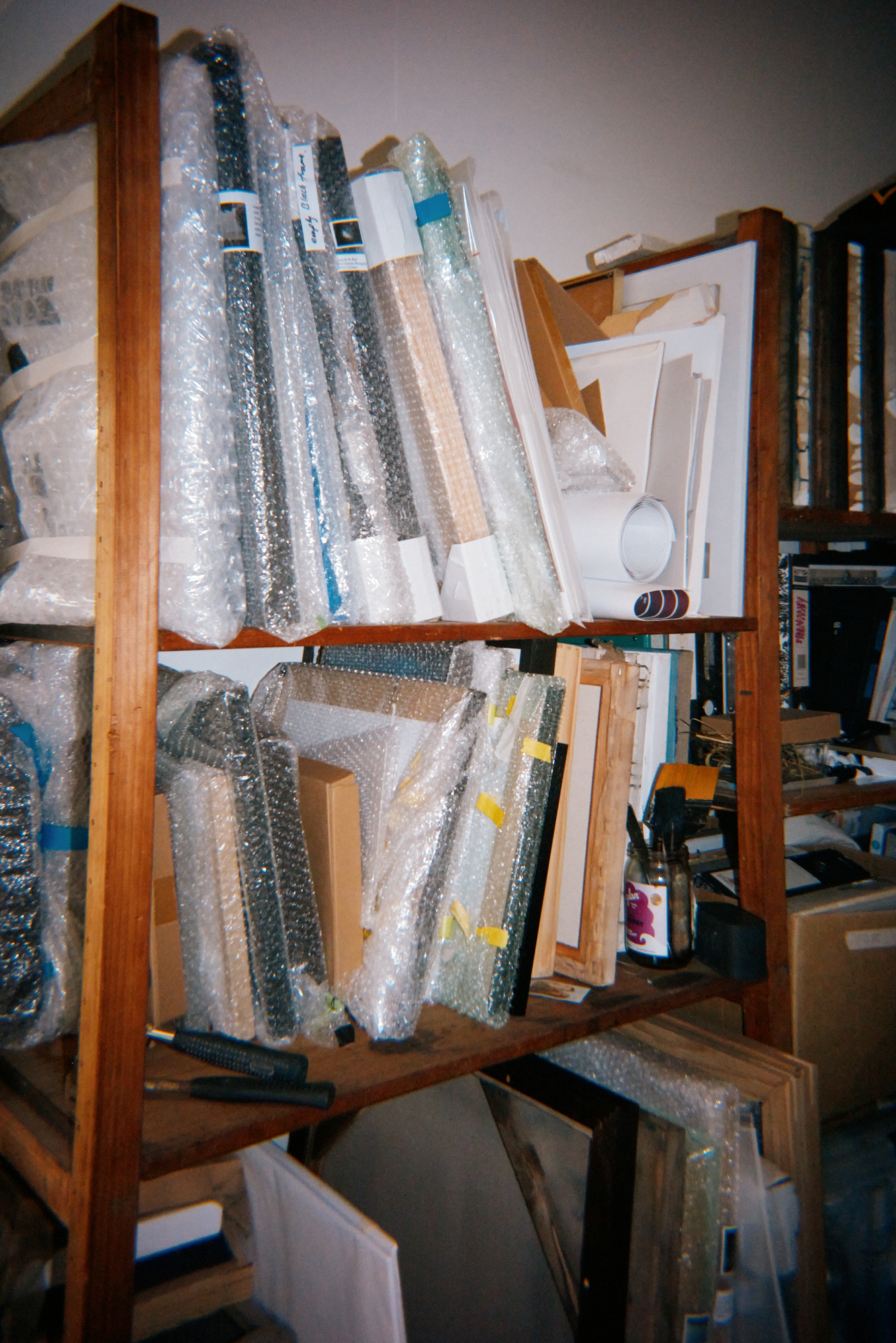 Artist building cohesive exhibition portfolio online