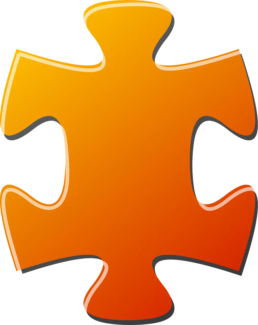 orange puzzle piece symbolizing ADHD assessment and diagnosis