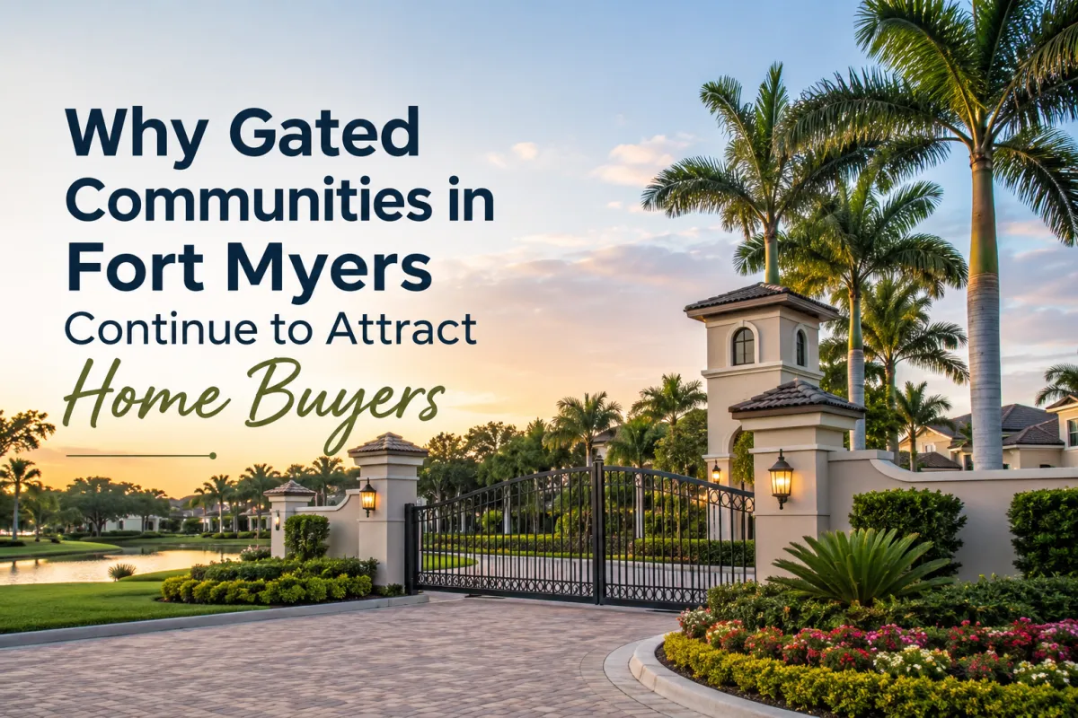 Why Gated Communities in Fort Myers Continue to Attract Home Buyers