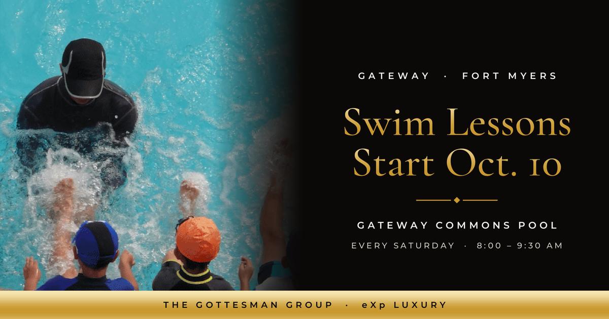 Gateway Swim Lessons Start Oct. 10 | Fort Myers