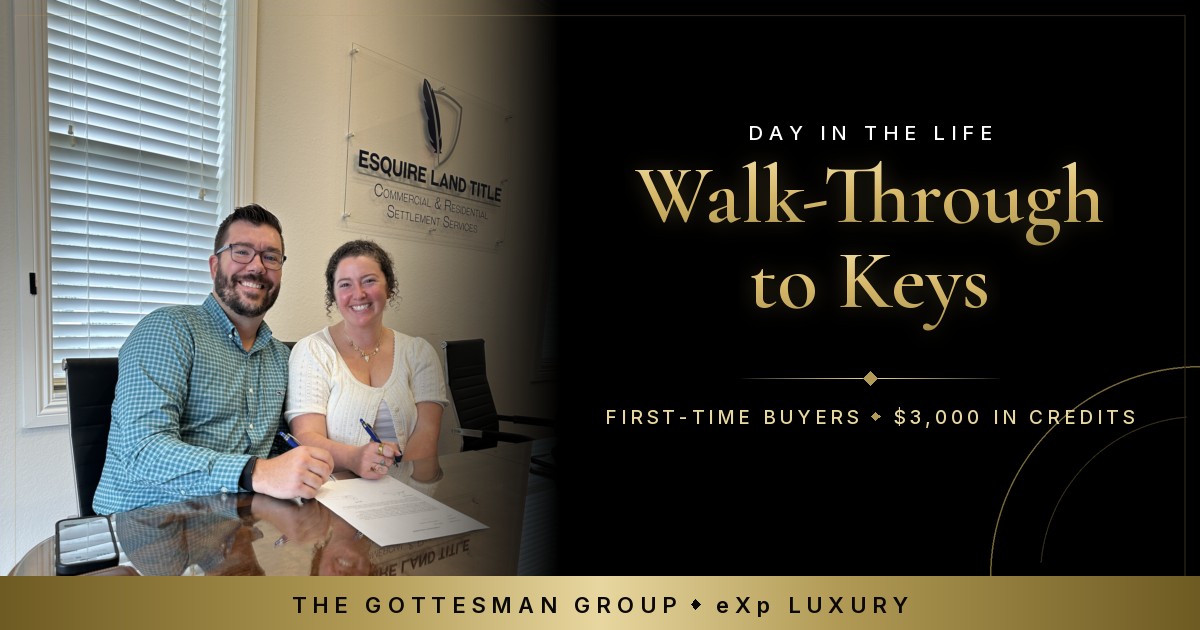 First-Time Buyer Closing Day in Timber Creek, Fort Myers