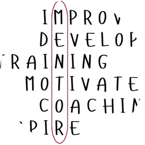 Professional considering next steps over coffee, looking right