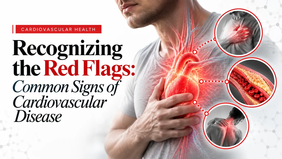 Common signs of Cardiovascular Disease
