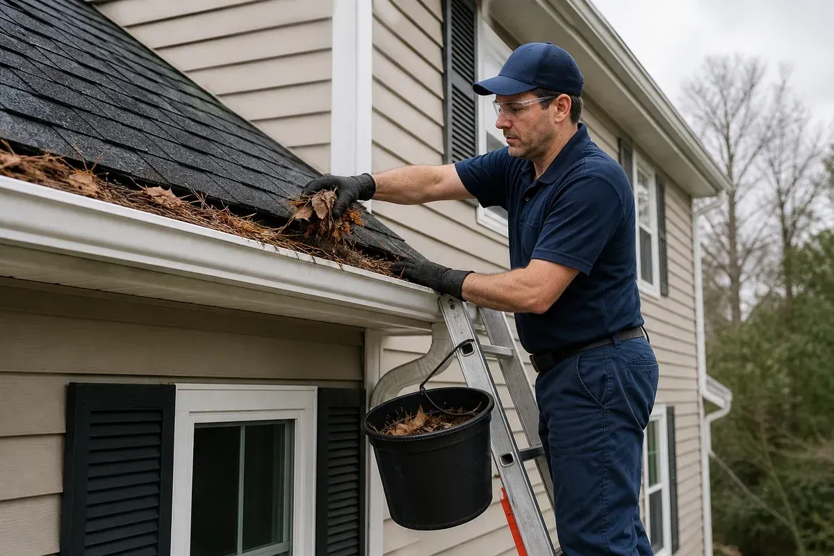 Hickory Gutter Cleaning