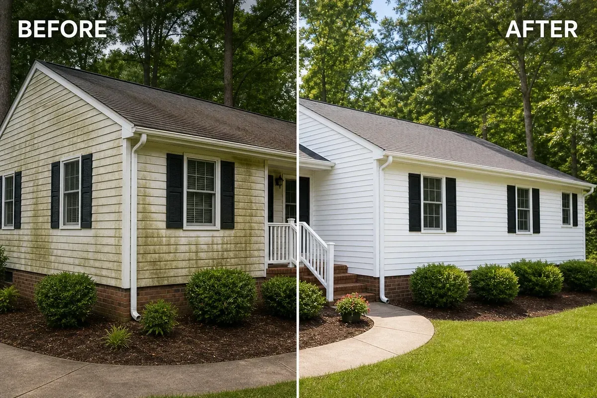 Statesville House Washing