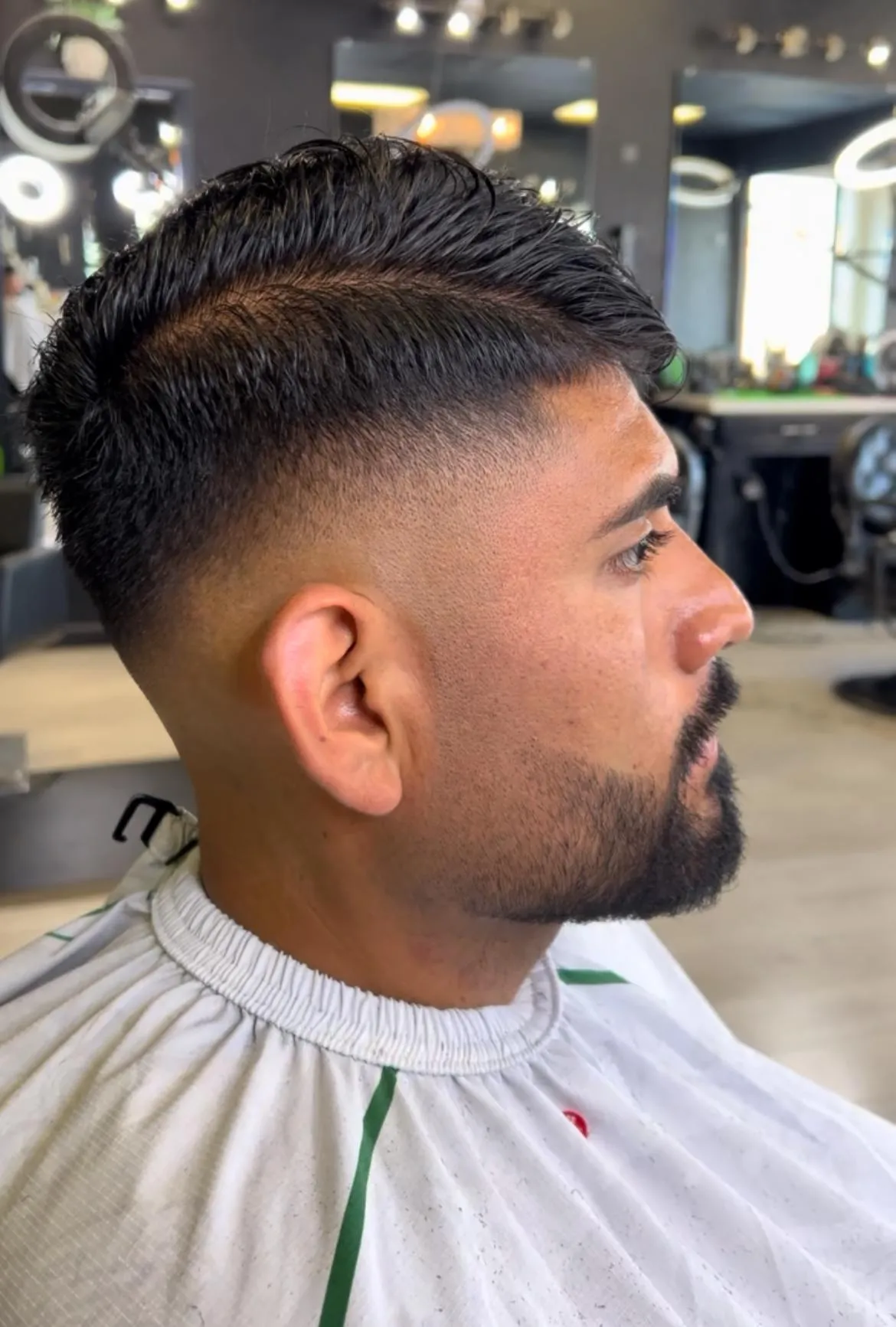 Fade haircut 