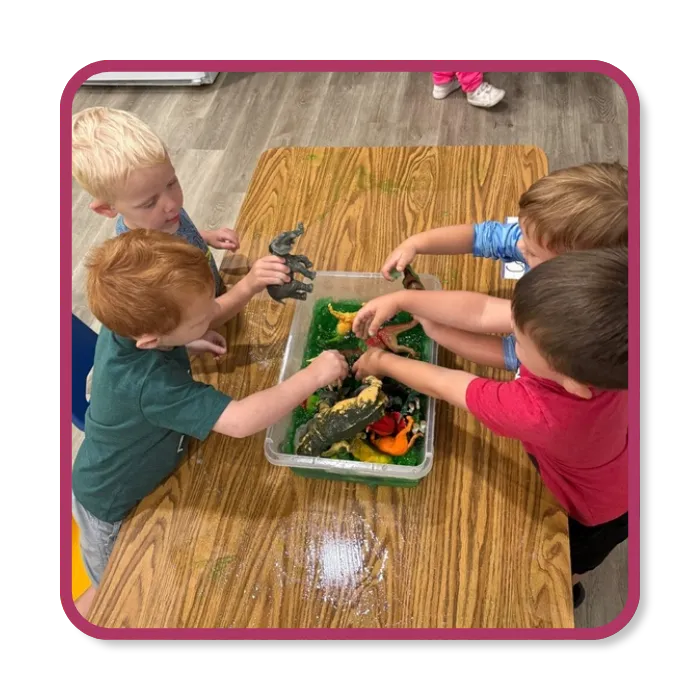 Preschoolers at Rosebrook Wixom