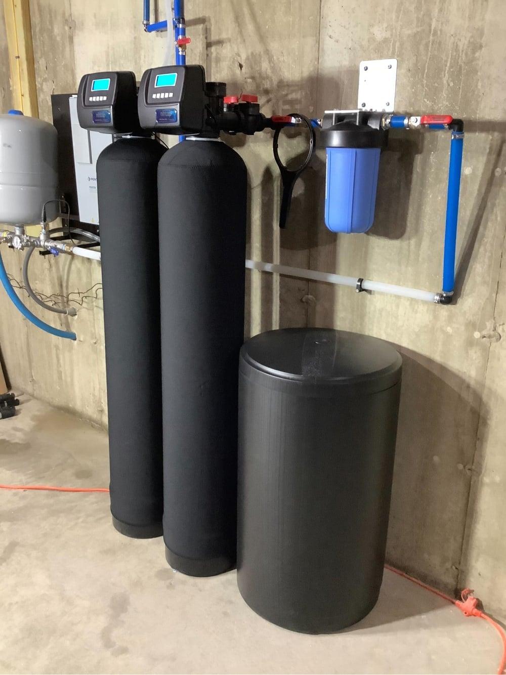 Whole-home water filtration installation in Tempe Arizona