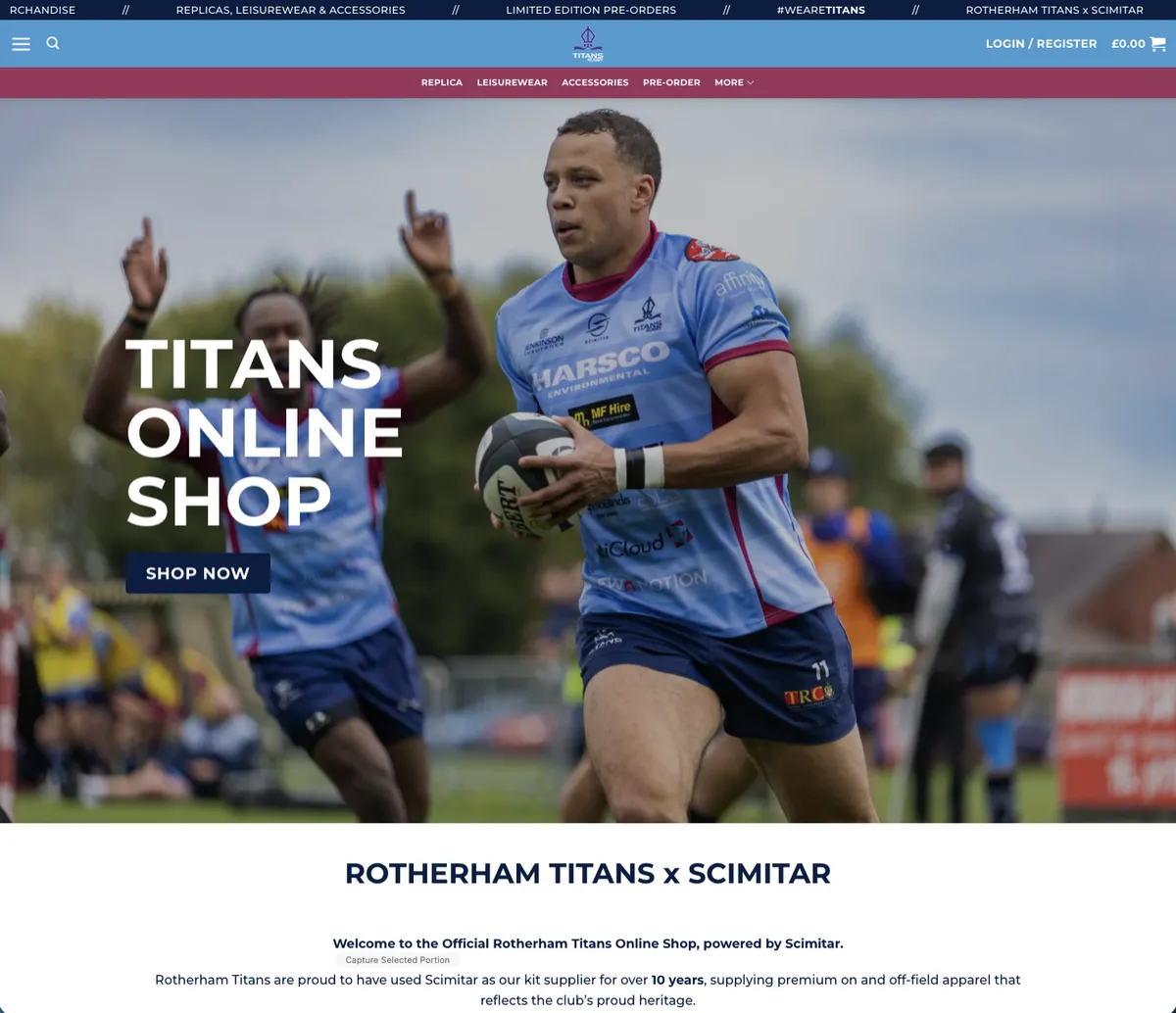 TITANS ONLINE SHOP