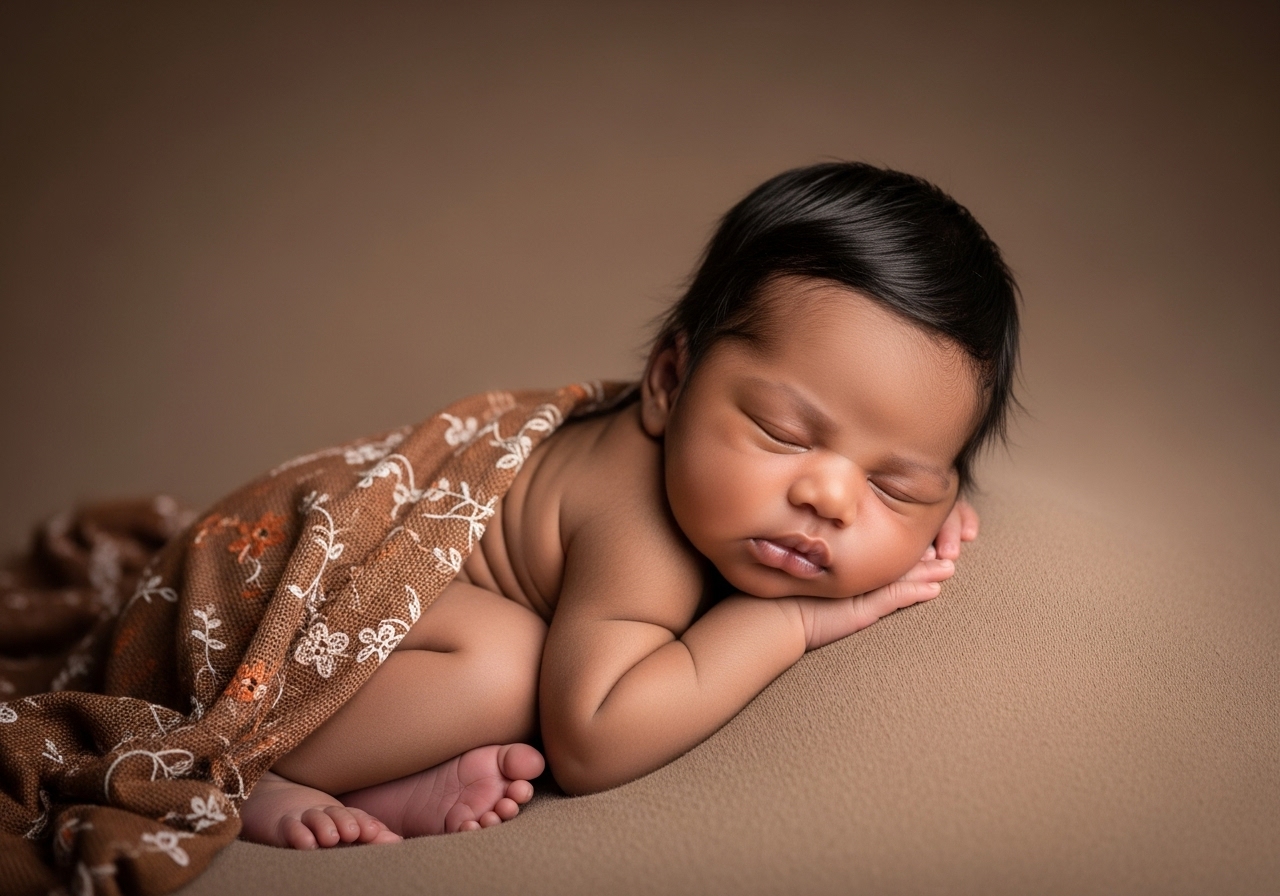 Photorealistic landscape photo of a calm home-birth scene: a midwife gently supporting a new mother in a warm, softly lit living room with natural wood tones and faith-based Bible on a nearby table, golden afternoon light, inviting and peaceful mood.