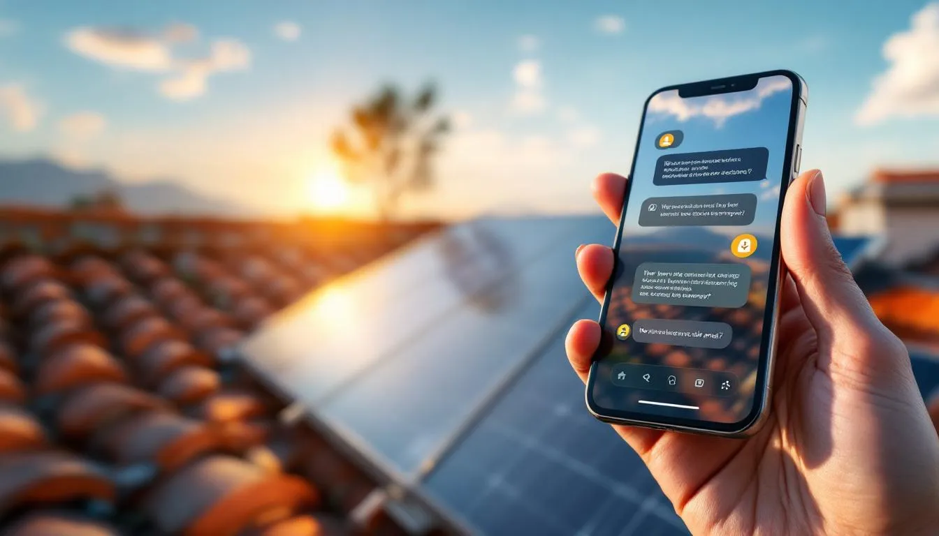 Chatbots IA post-venta solar: menos llamadas, más fidelización