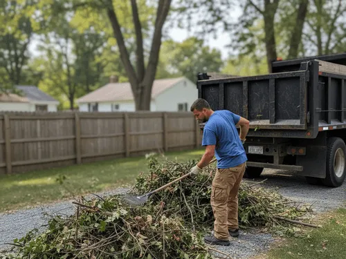 Milford, MI Yard Debris Removal