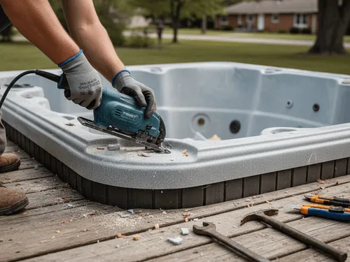 Highland, MI Hot Tub Removal