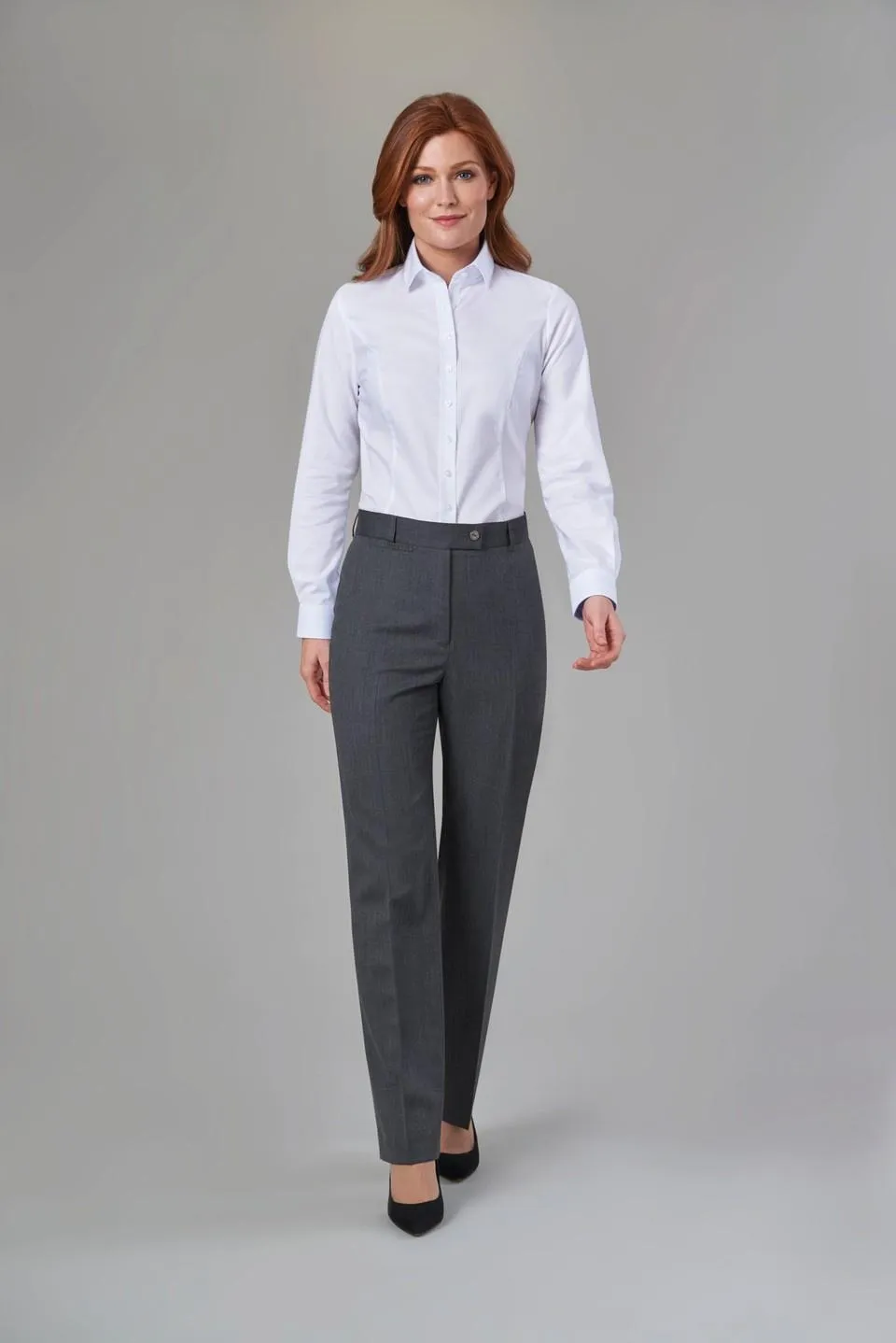 GROSVENOR STRAIGHT   LEG TROUSER