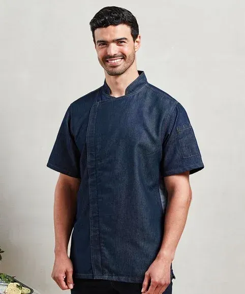 CHEF ZIP-CLOSE SHORT SLEEVE